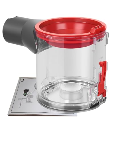 Yivyダストビン交換可能なダスト カッ プ ダイソンDYSON V8(SV10) V7(SV11) 用 シリーズ掃除機ゴミ箱 交換部品 番号 967699-01